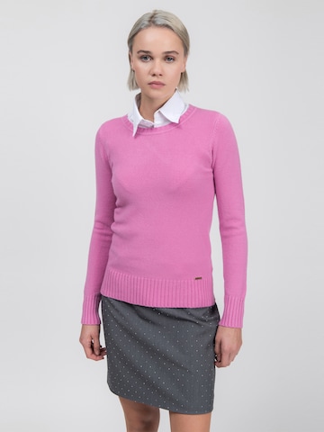Influencer Pullover i pink: forside
