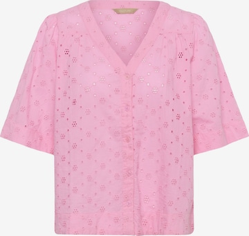 Chemisier 'CUAdelfine' CULTURE en rose : devant