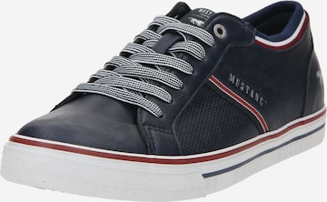 MUSTANG Sneakers laag in Blauw: voorkant