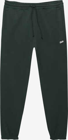 Pull&Bear Trousers in Green: front