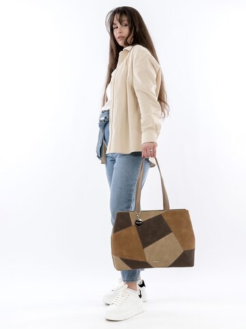Shopper 'Gilda' di Tamaris in marrone
