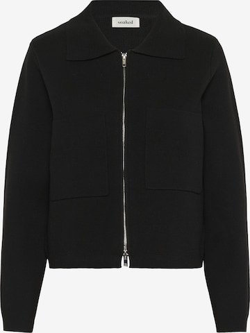 SOAKED IN LUXURY Cardigan 'Havena' i sort: forside
