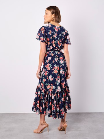 Apricot Dress in Blue