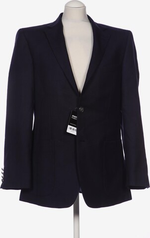 HECHTER PARIS Suit Jacket in M in Blue: front