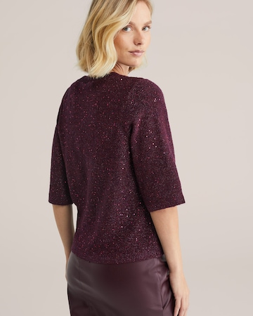 WE Fashion Sweater in Purple