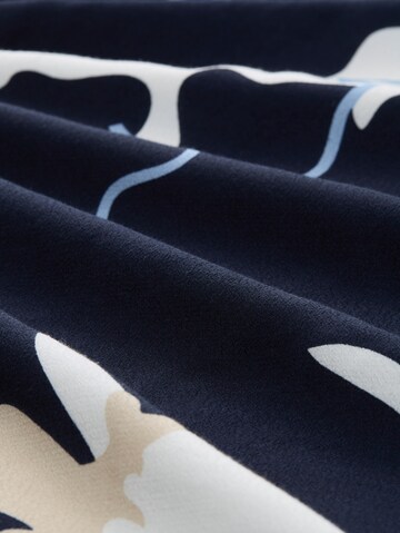 TOM TAILOR Blousejurk in Blauw