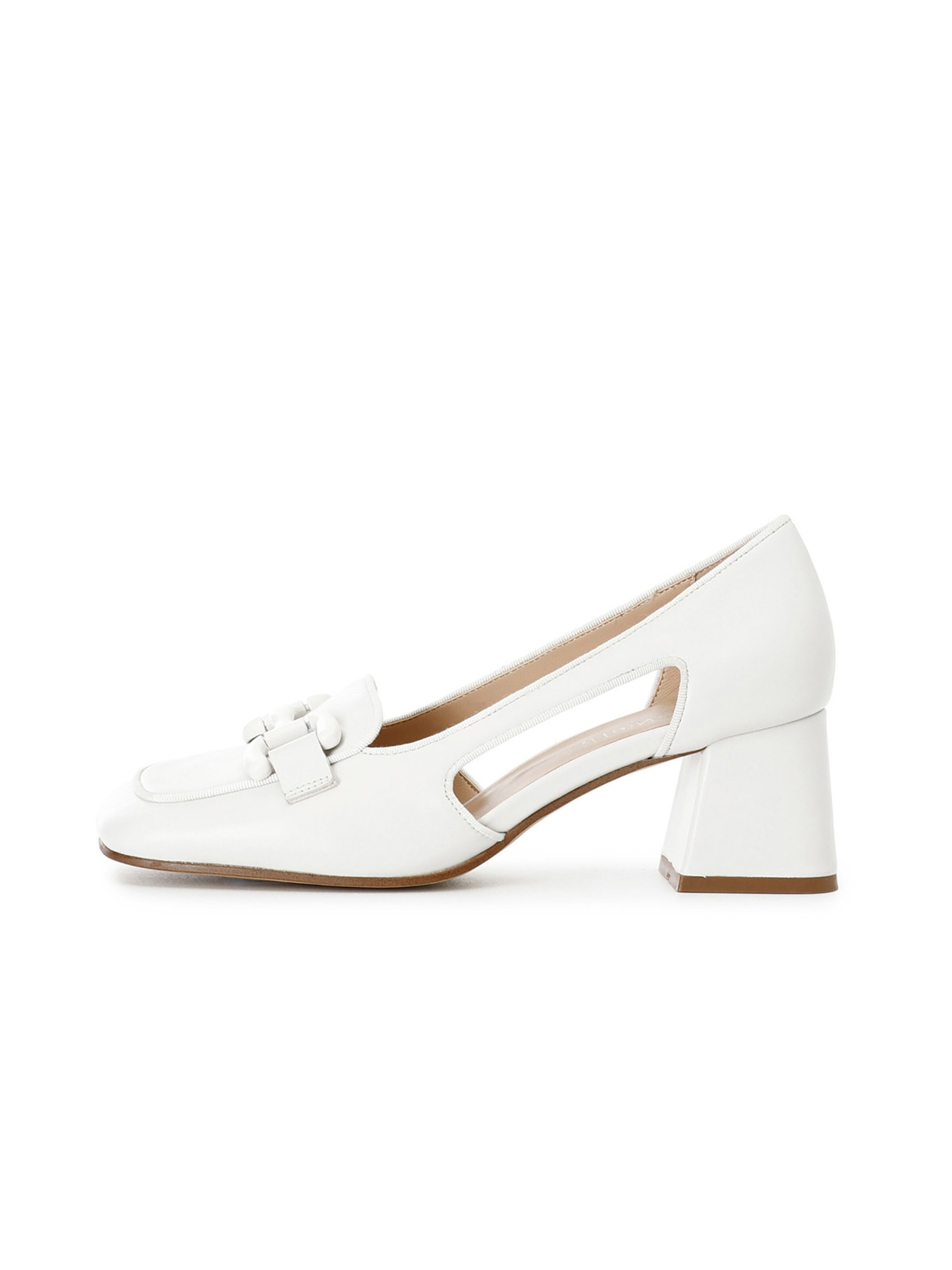 CAFè NOIR Pumps in de kleur Wit, Productweergave