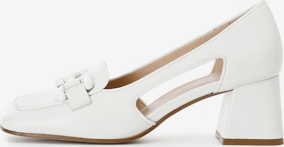 CAFè NOIR Décolleté in weiß, Produktansicht