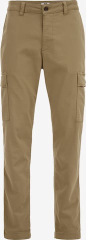 Pantalon cargo WE Fashion en vert : devant