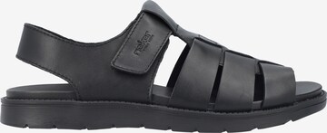 Rieker Sandals ' 24262 ' in Black