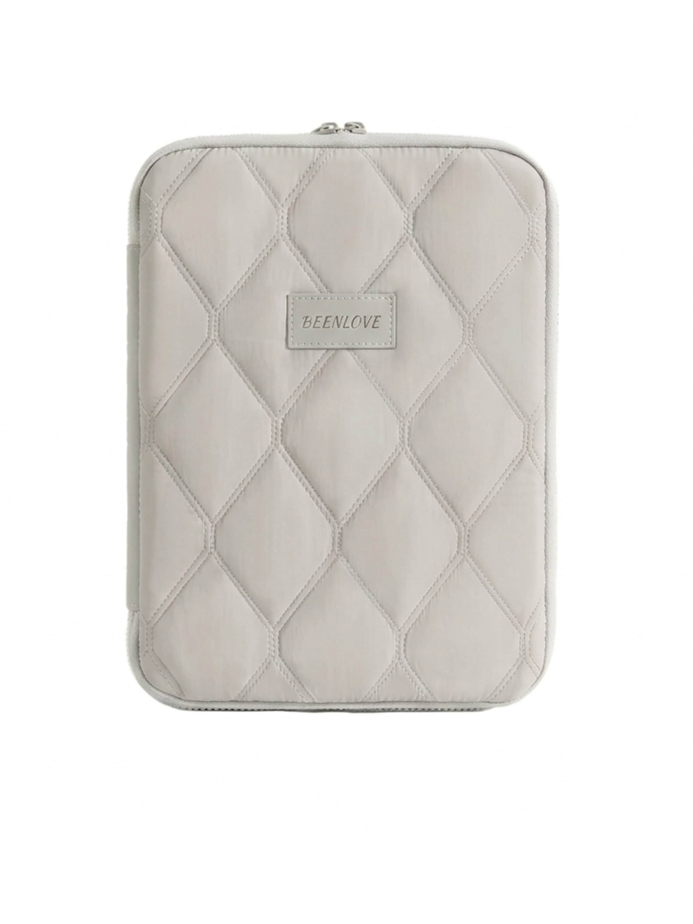 MEVYRA Tablet Case 'MEVYRA Tablet Organizer Tasche, 12 Zoll, 30x22.5x2.5cm Gesteppt' in Grey: front
