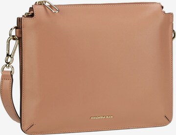 MANDARINA DUCK Crossbody Bag in Beige: front