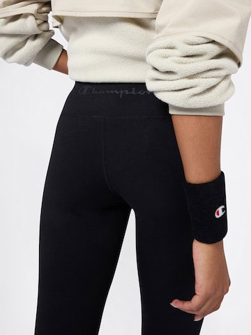Champion Skinny Παντελόνι φόρμας σε μαύρο
