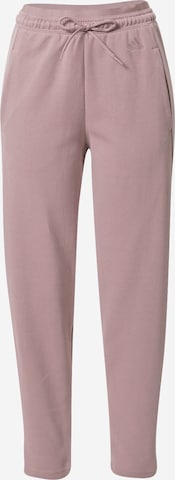 Regular Pantalon de sport 'Aopsuit' ADIDAS SPORTSWEAR en marron : devant