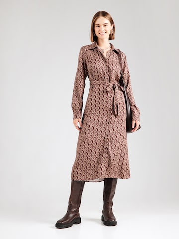 GANT Μπλουζοφόρεμα σε καφέ: μπροστά