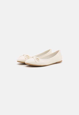 Anna Field Ballerina in Beige