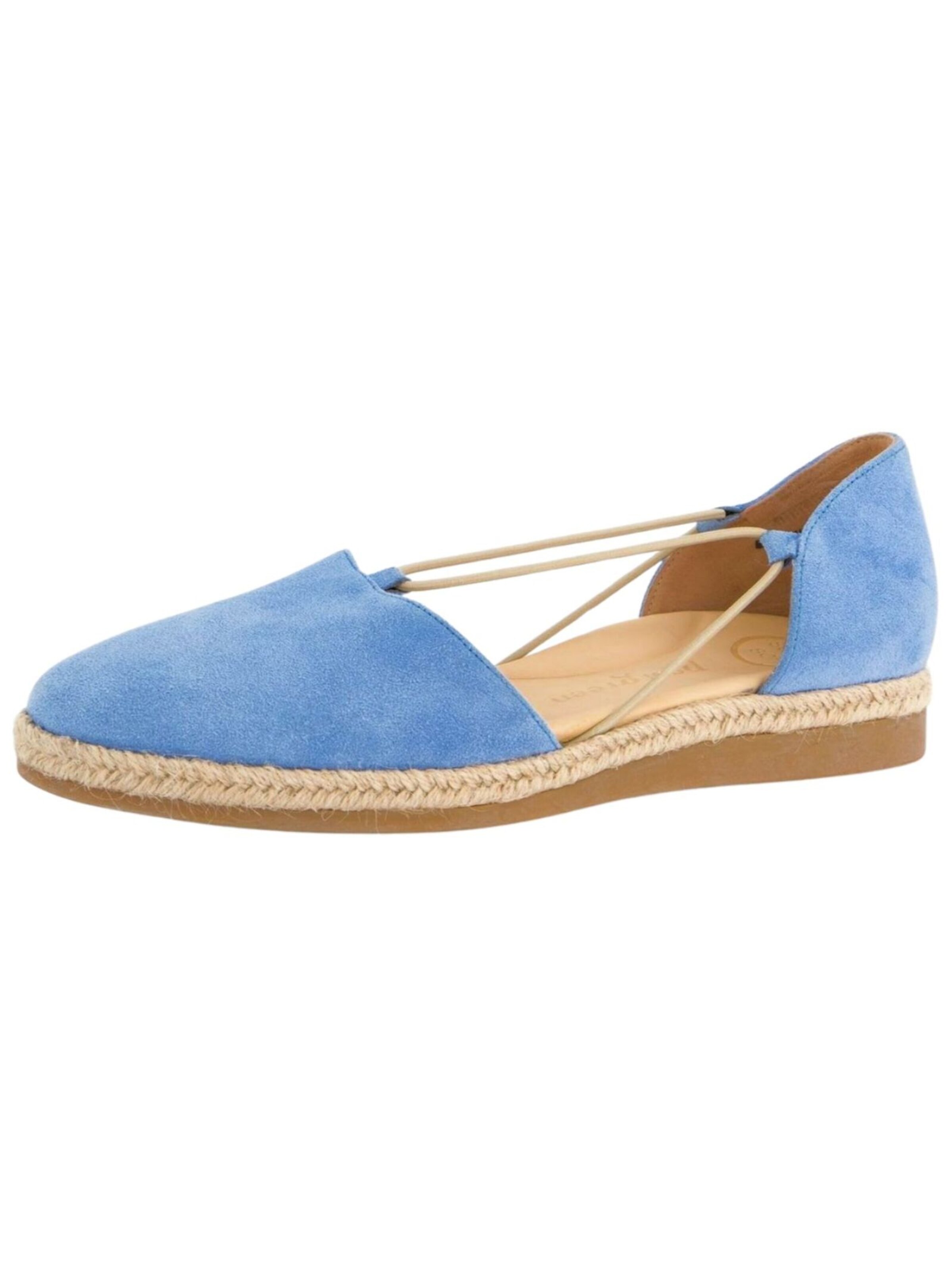Paul Green Strap ballerina in Blue: front