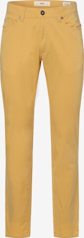 BRAX Regular Pants 'Cadiz' in Yellow: front