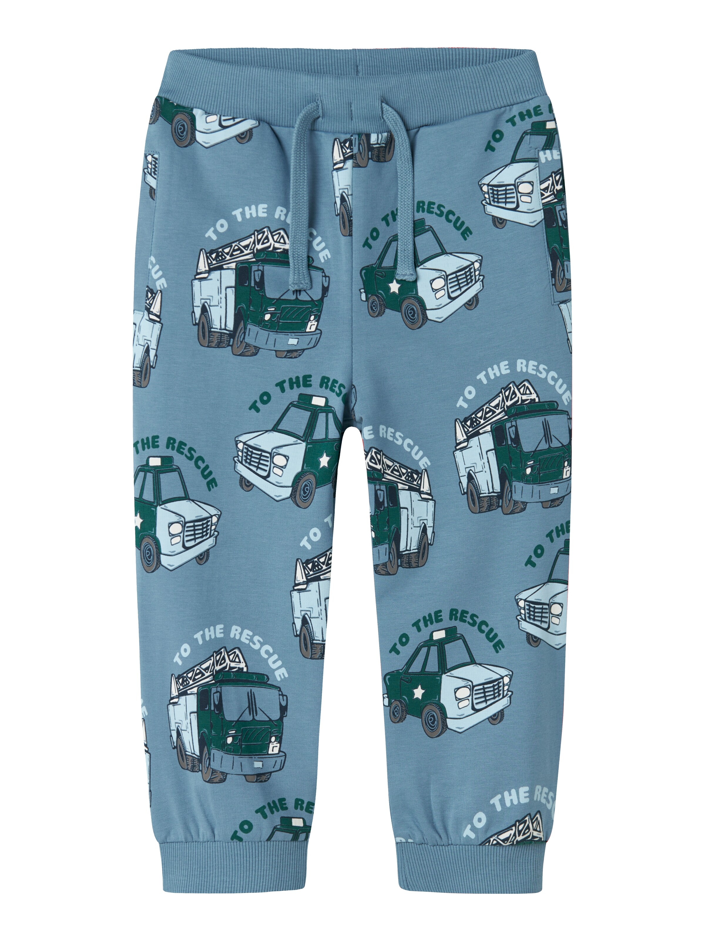 mėlyna NAME IT Siaurėjantis Kelnės 'NMMDIBBO': priekis