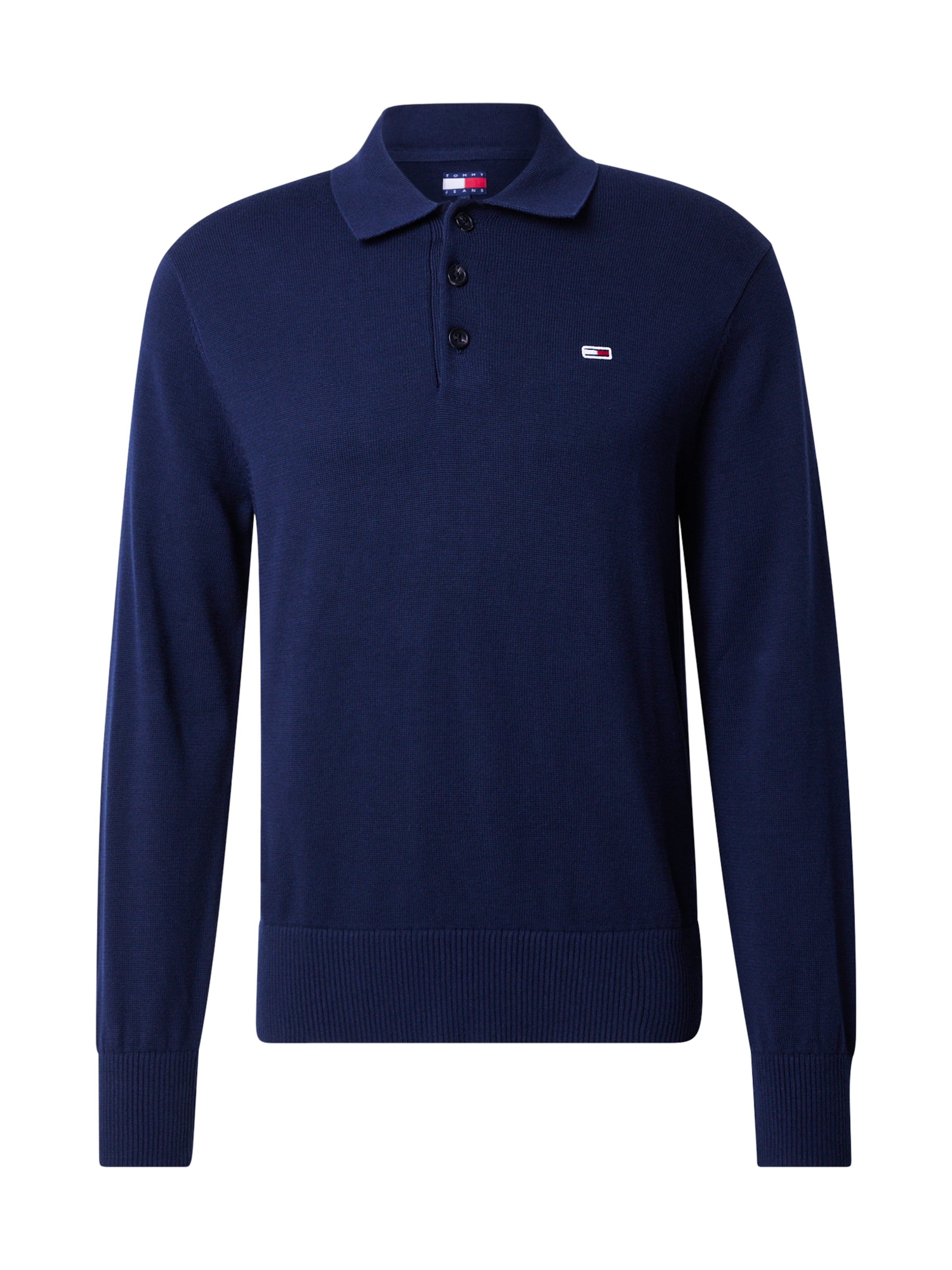 Tommy Jeans Sweater 'ESSENTIAL' in Blue: front