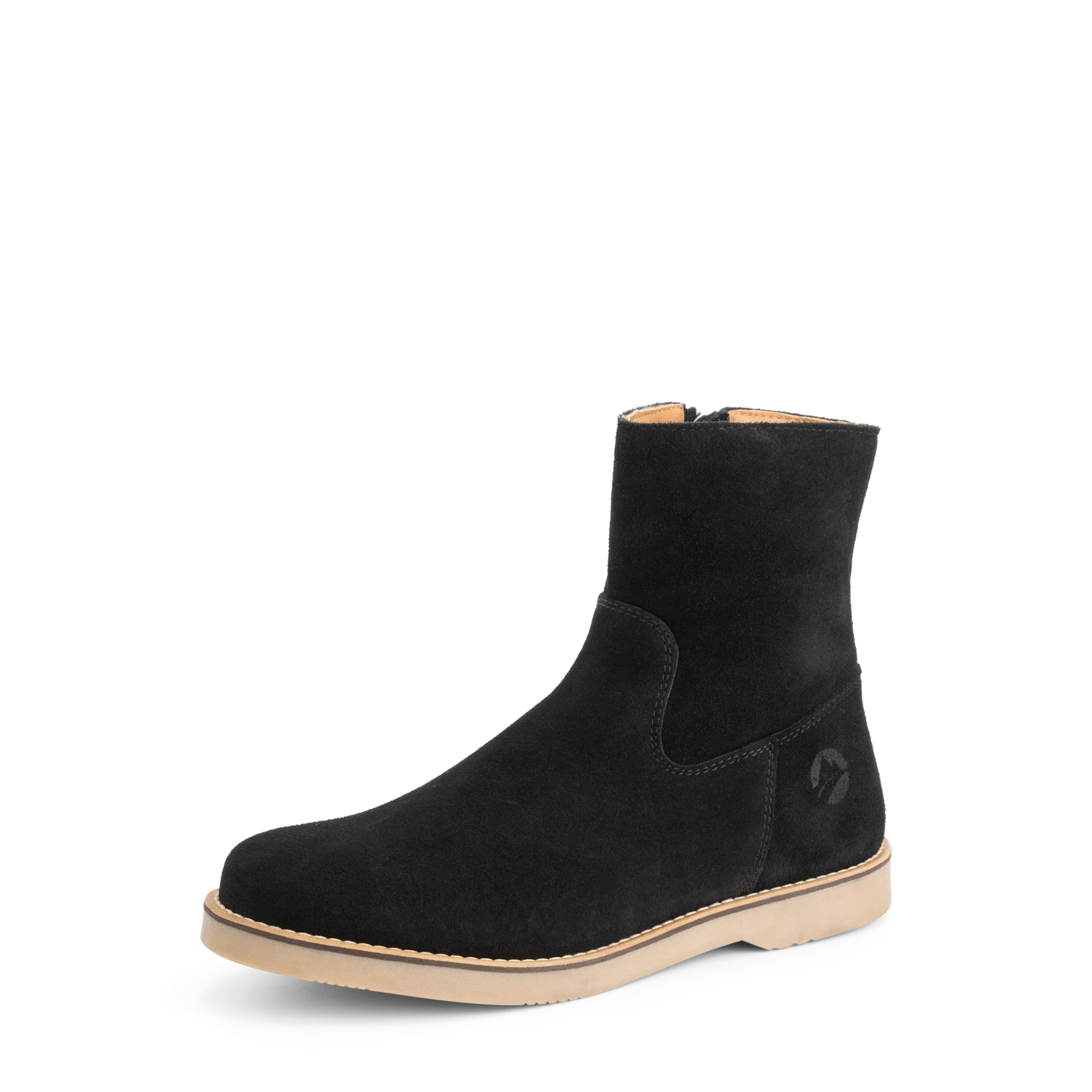 Travelin Enkellaarsjes 'Cahors' in Zwart: voorkant