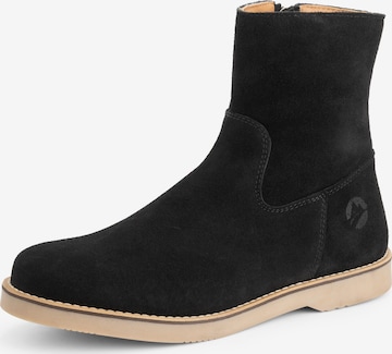 Travelin Enkellaarsjes 'Cahors' in Zwart: voorkant