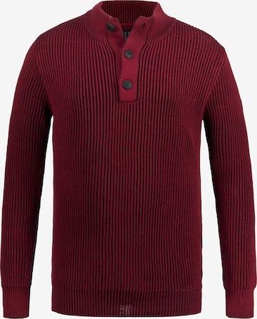 Pull-over JP1880 en rouge : devant