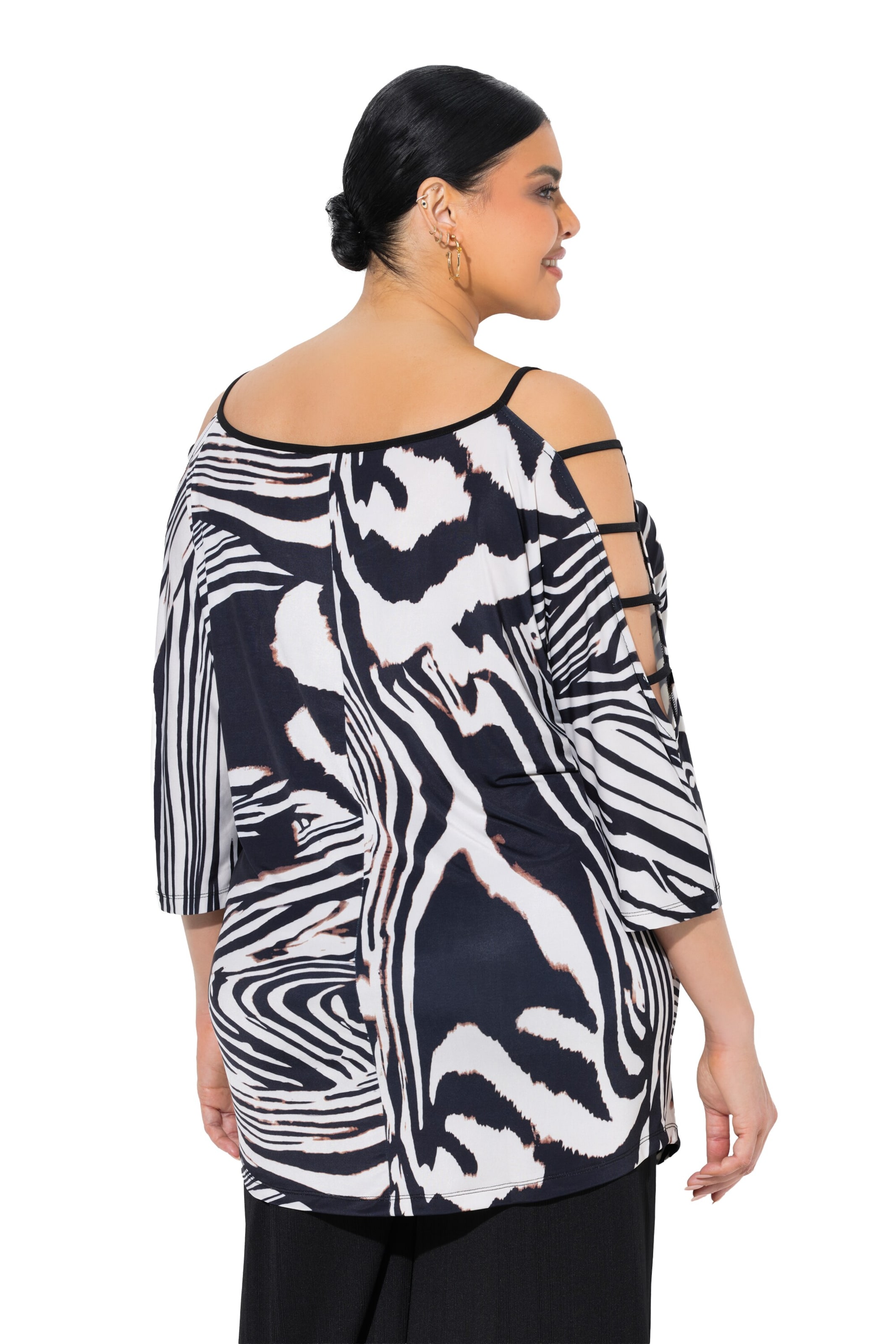 Ulla Popken Shirt in Schwarz