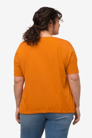 Ulla Popken Shirt  (GOTS) in Orange