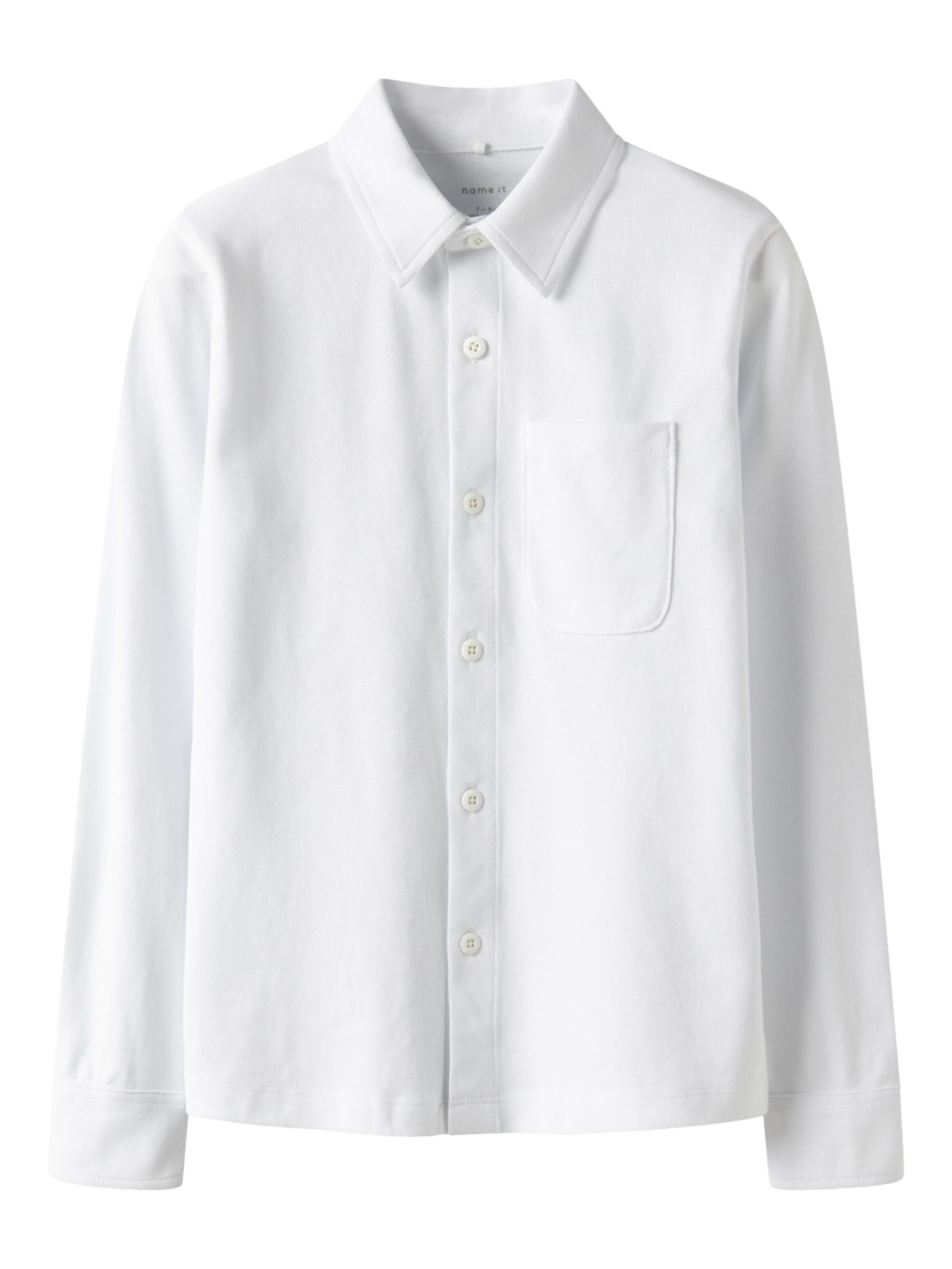 NAME IT Chemise en blanc, Vue avec produit