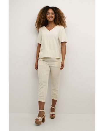 T-shirt Love Copenhagen en beige