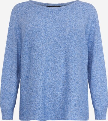 Vero Moda Curve Pullover 'DOFFY' in Blau: predná strana