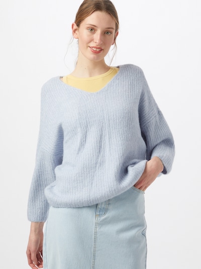 VERO MODA Pulover | svetlo modra barva, Prikaz modela