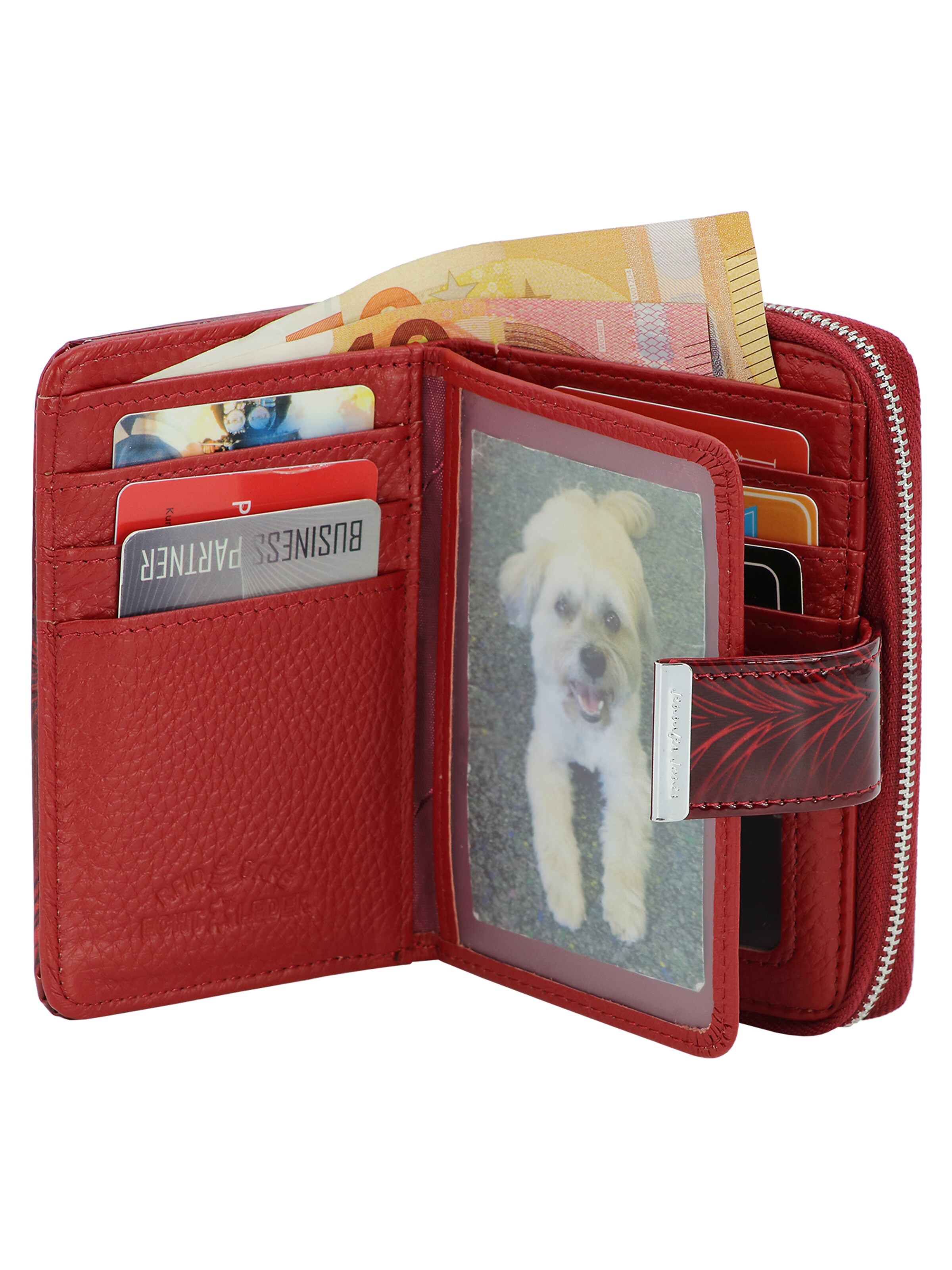 Jennifer Jones Wallet in Red