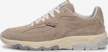 Floris van Bommel Platform trainers 'DE REZER 02' in Beige: front