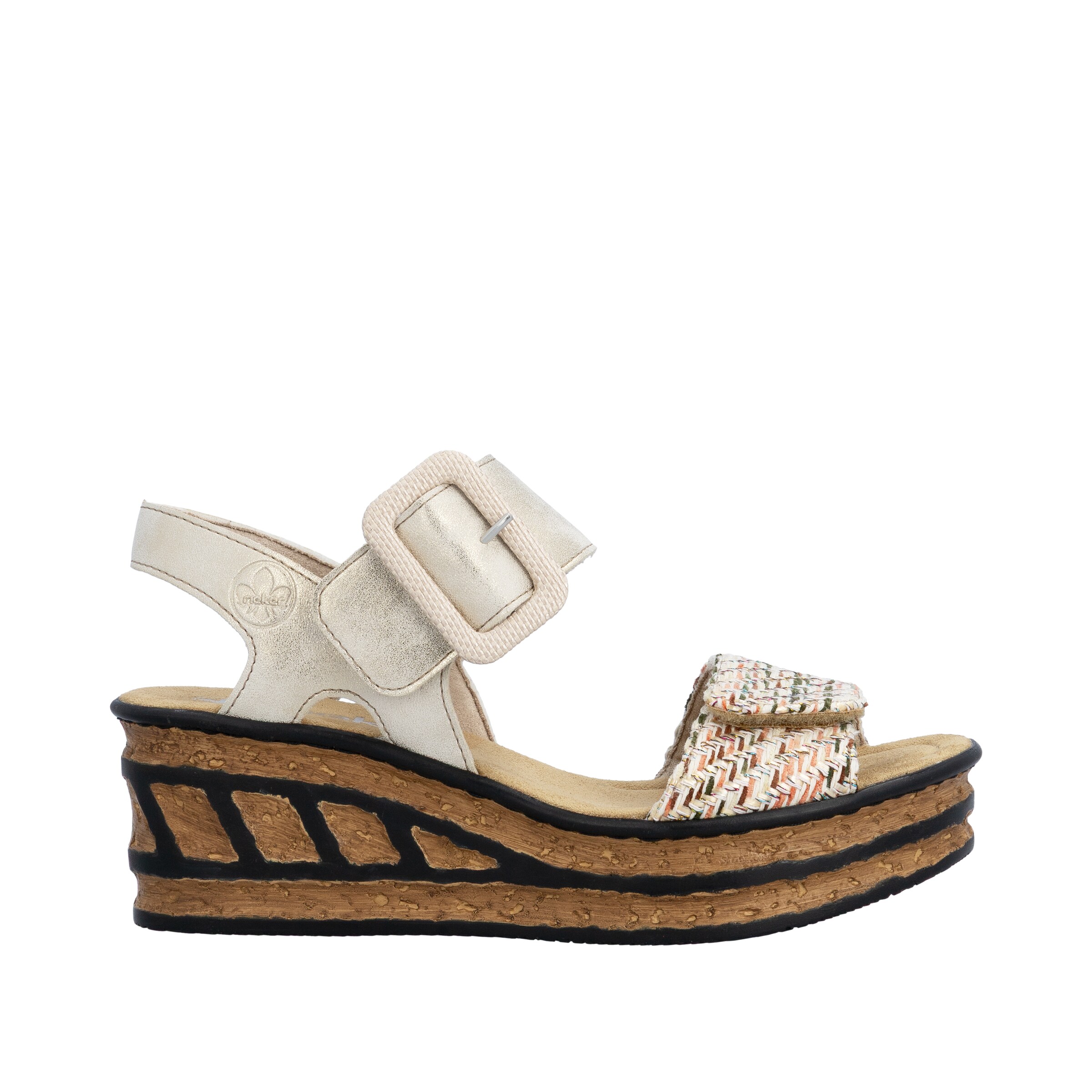 Rieker Sandals '68172' in White