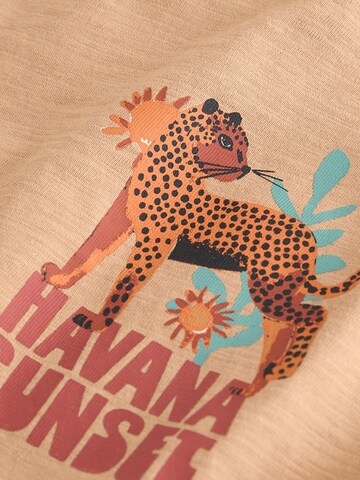 T-Shirt Next en marron