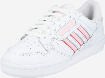 ADIDAS ORIGINALS Sneakers low 'Continental 80' i hvit: forside