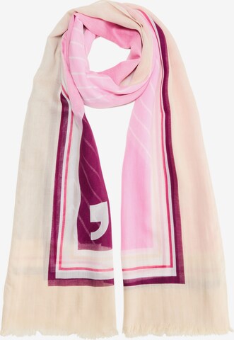 COMMA Scarf in Beige: front