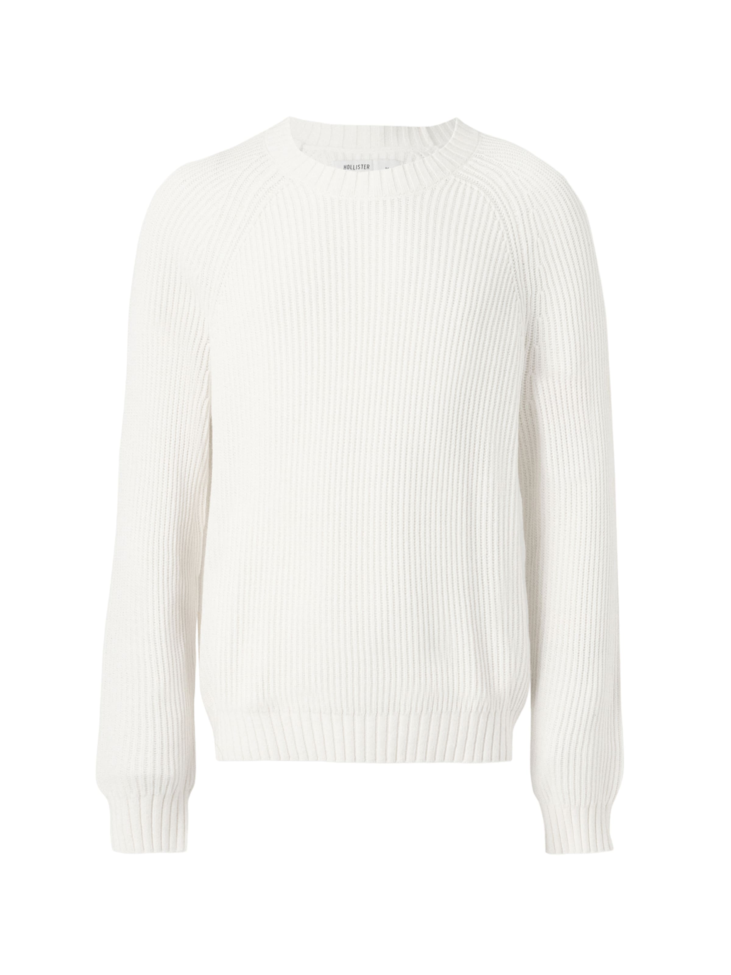 Pullover di HOLLISTER in bianco: frontale