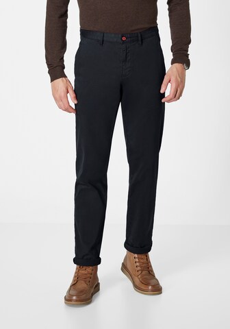 REDPOINT Slimfit Chinohose in Blau: Vorderseite