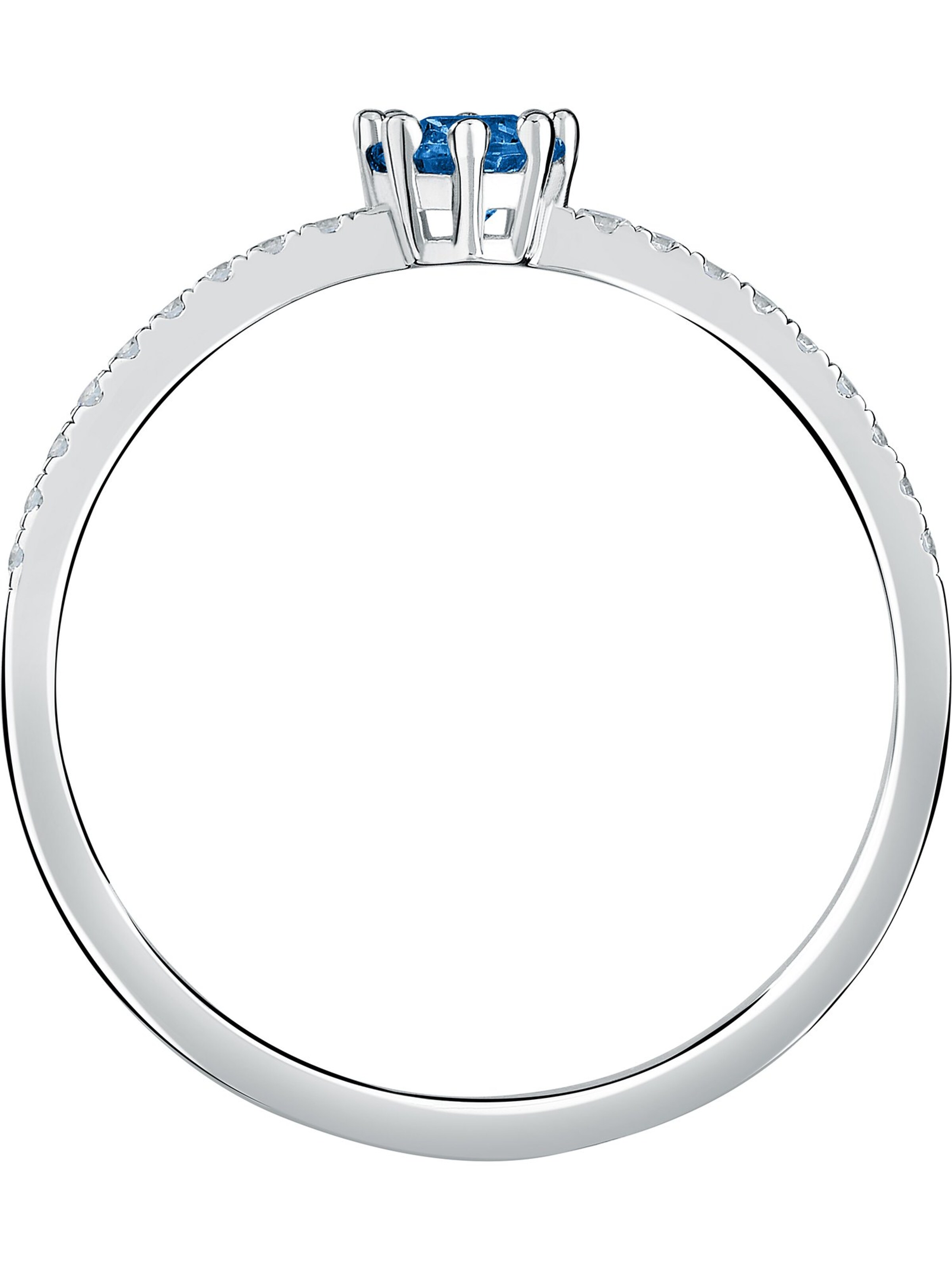 Live Diamond Ring in Silber