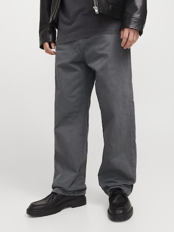 JACK & JONES Baggy Bukser 'JPSTAlex JJOriginal' i grå: forside