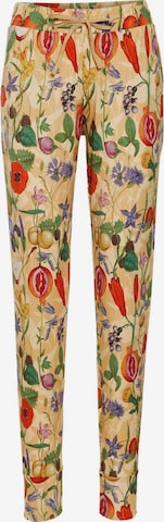 ESSENZA Pajama Pants 'Jules' in Yellow: front