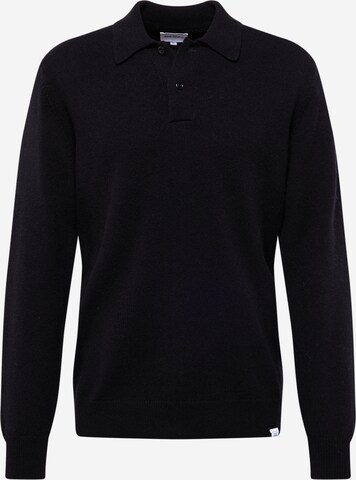 Pullover 'Marco' di NORSE PROJECTS in nero: frontale