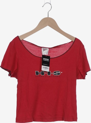 H.I.S T-Shirt S in Rot: predná strana