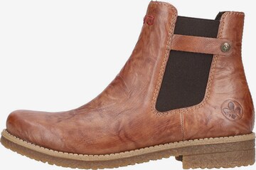 Chelsea Boots Rieker en marron