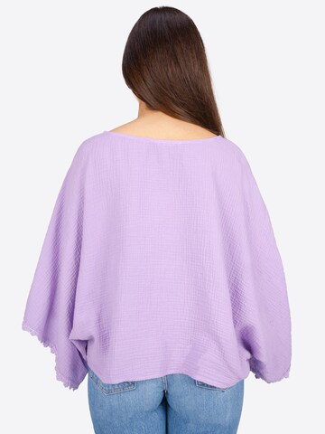 Seasons of April Blouse in Purple