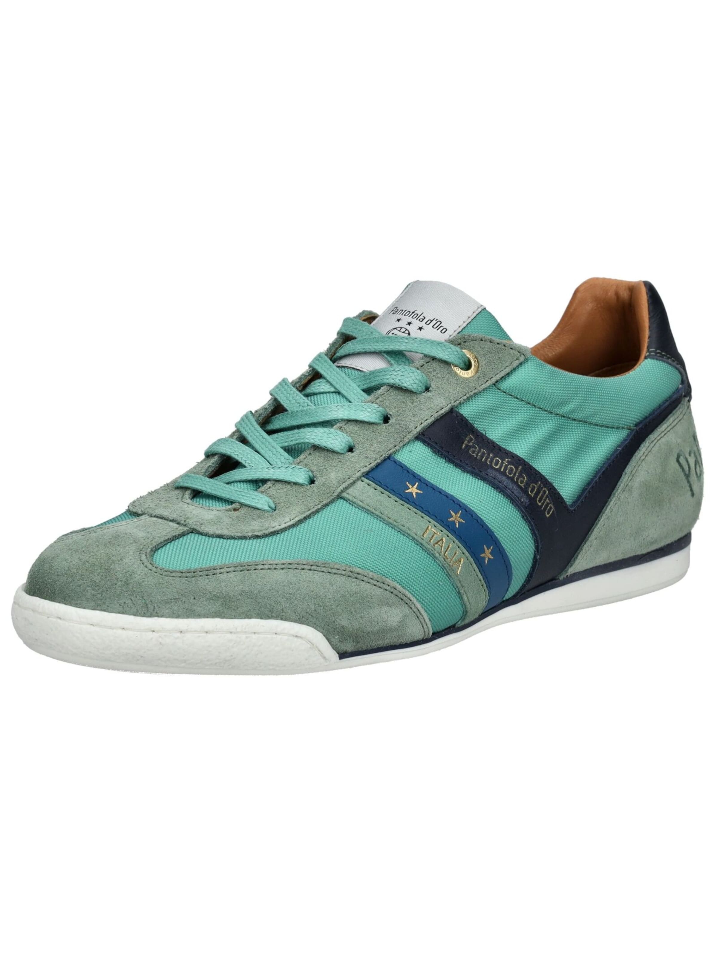 Sneaker bassa di PANTOFOLA D'ORO in verde: frontale