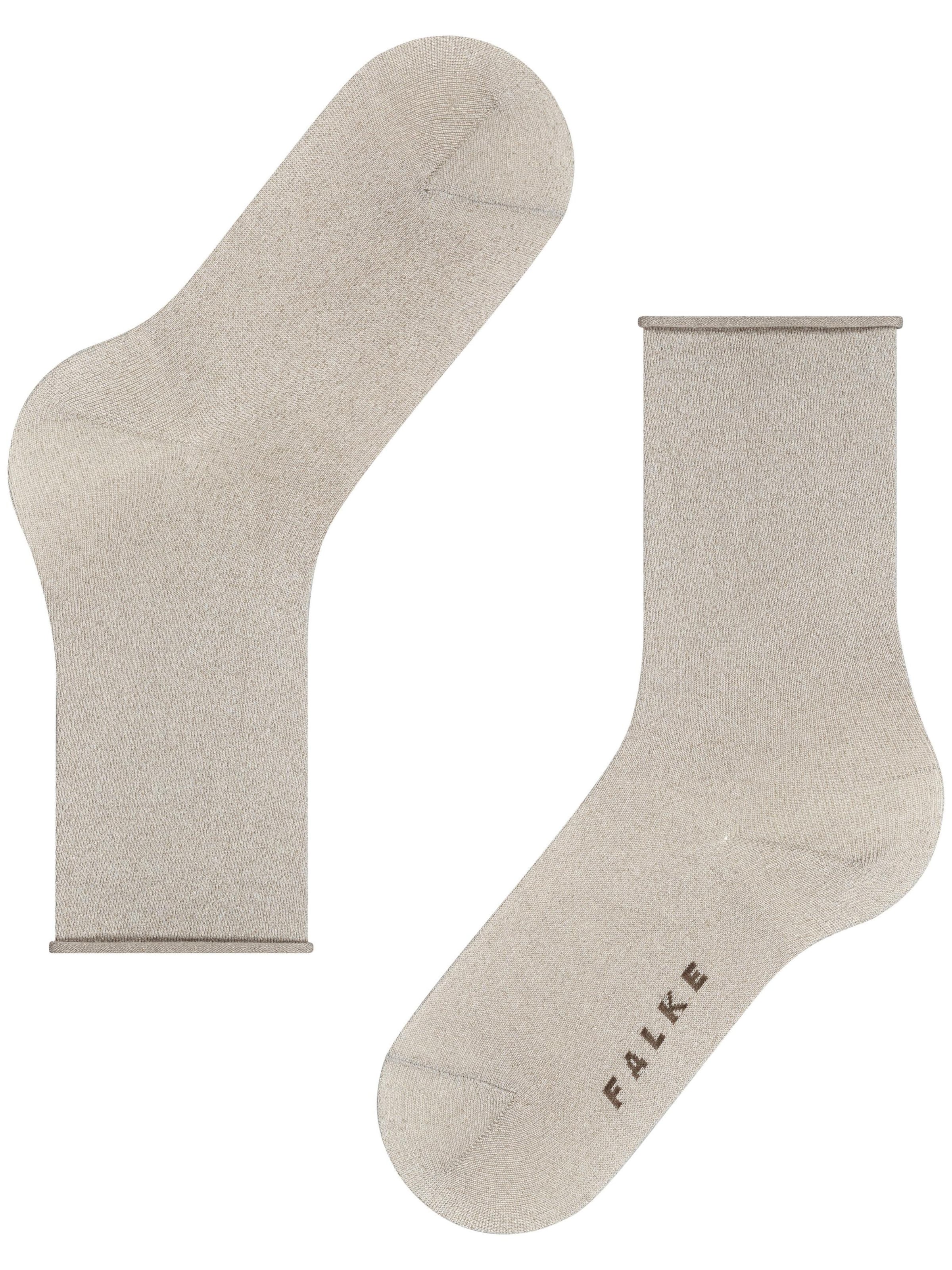 FALKE Socks 'Shiny' in Silver